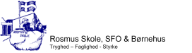 Logo for Rosmus skole, SFO & Børnehus